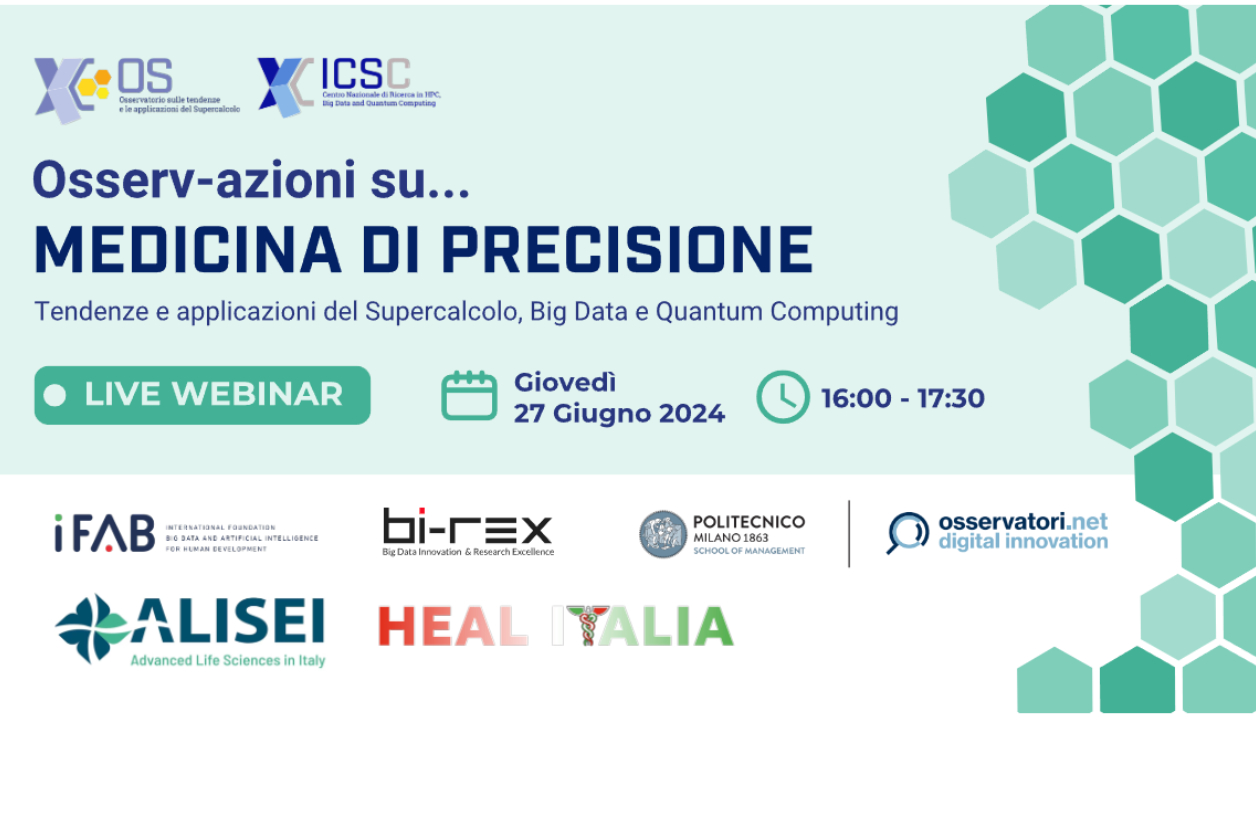 Live Webinar: Osserv-azioni su… medicina di precisione