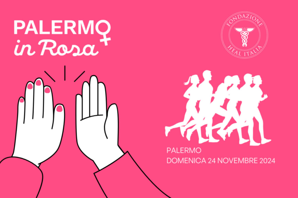 The Heal Italia Foundation alongside “Palermo in Rosa”: the event against gender violence and for the promotion of women’s health